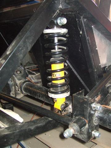 fitting rear damper